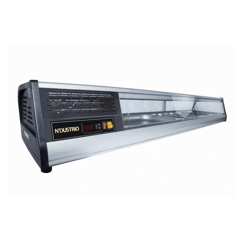 SCR-180 Saladbar Bombe Camlı Soğuk Meze Teşhir ÜnitesiNdustrioND.SCR-180