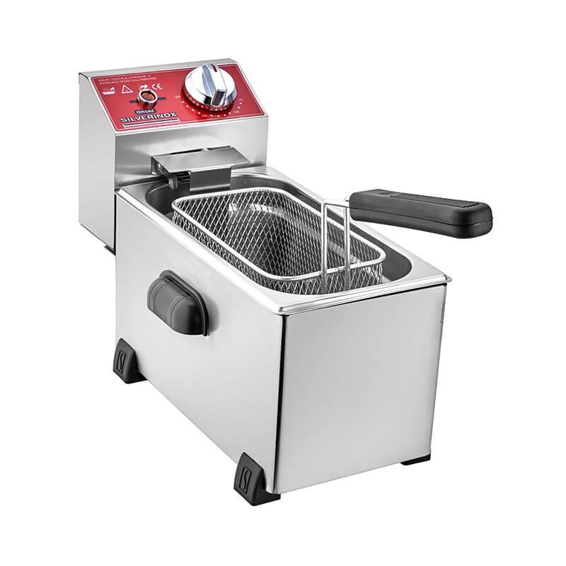 SilverInox 2140 Elektrikli Fritöz 3 LtSilverInoxIG.2140