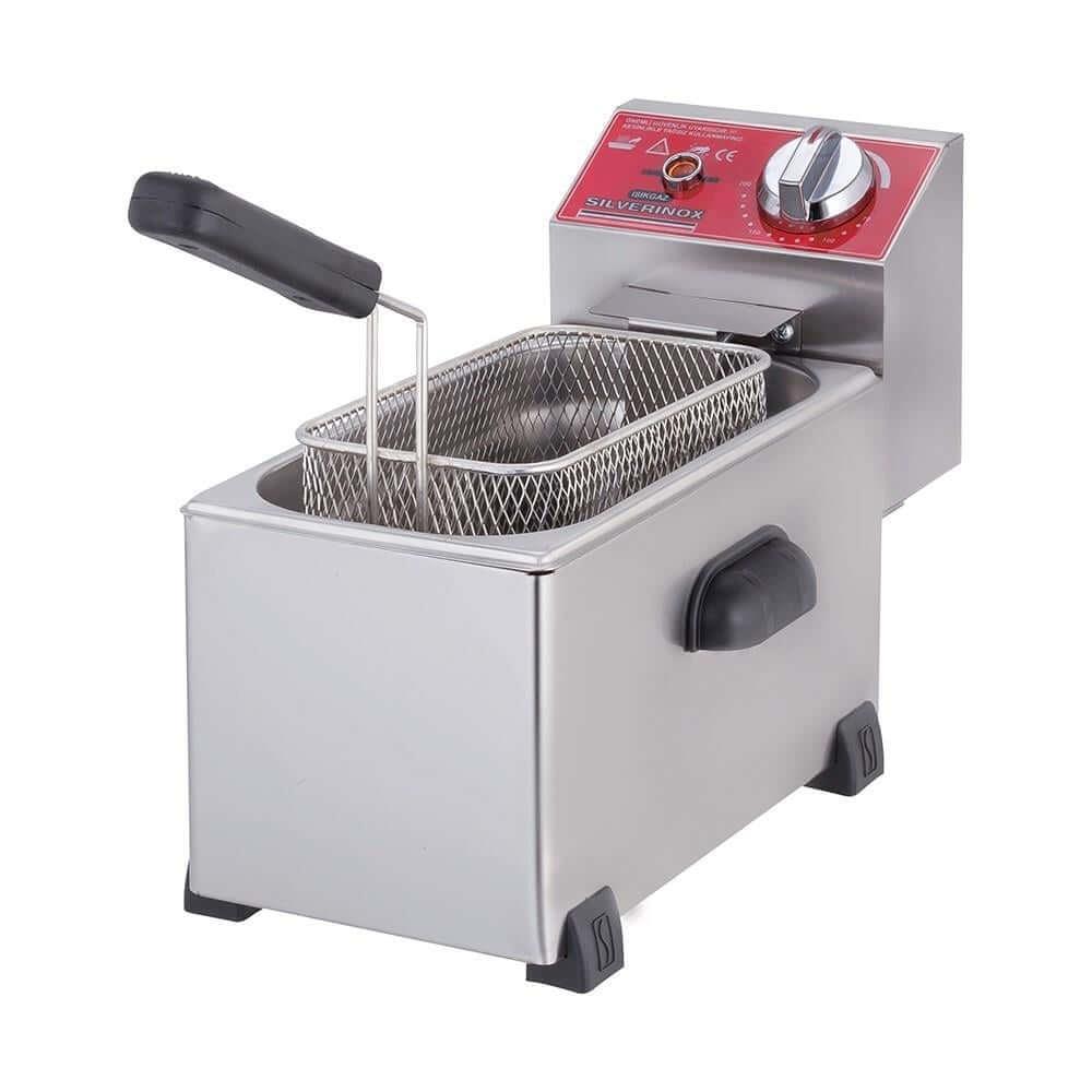 SilverInox 2140 Elektrikli Fritöz 3 LtSilverInoxIG.2140