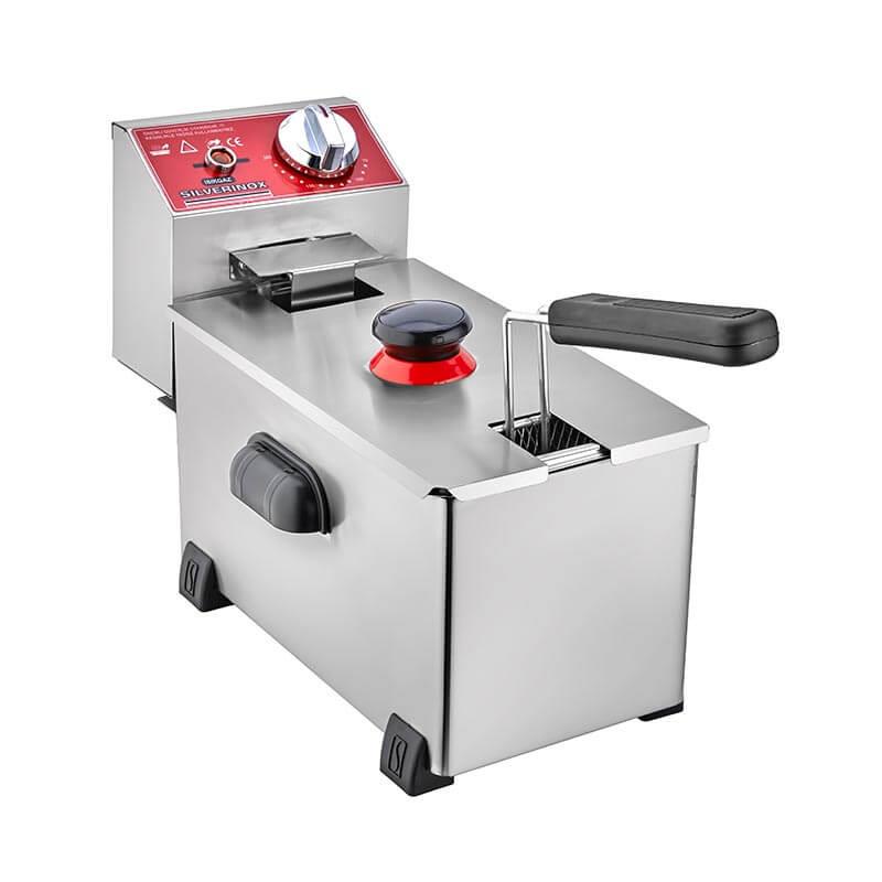 SilverInox 2140 Elektrikli Fritöz 3 LtSilverInoxIG.2140