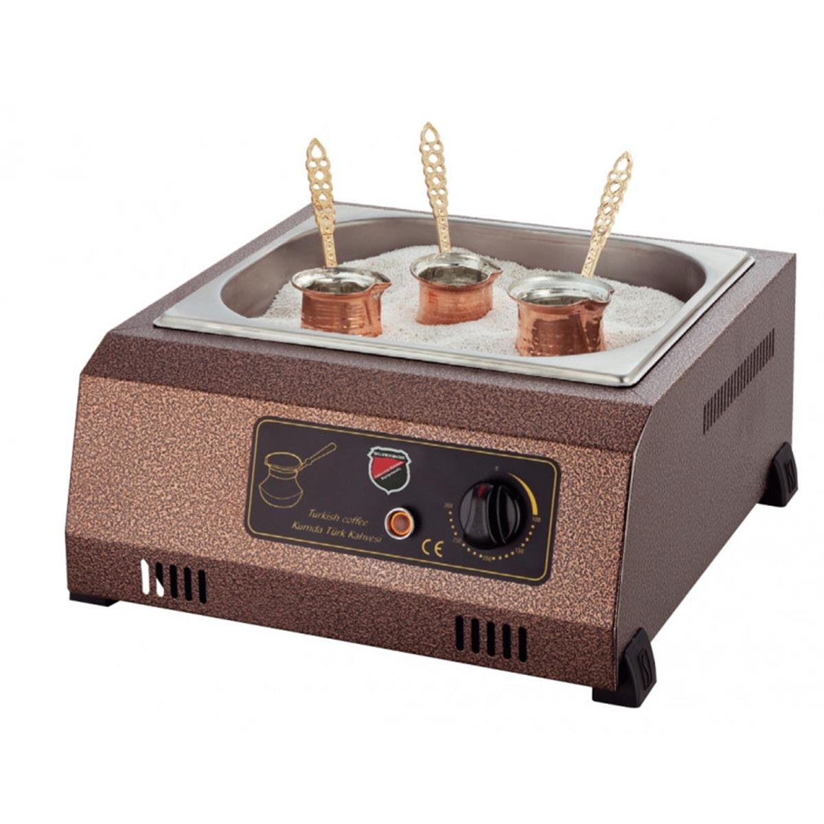 SilverInox 2179 3 Cezveli Kumda Kahve MakinesiSilverInoxIG.2179