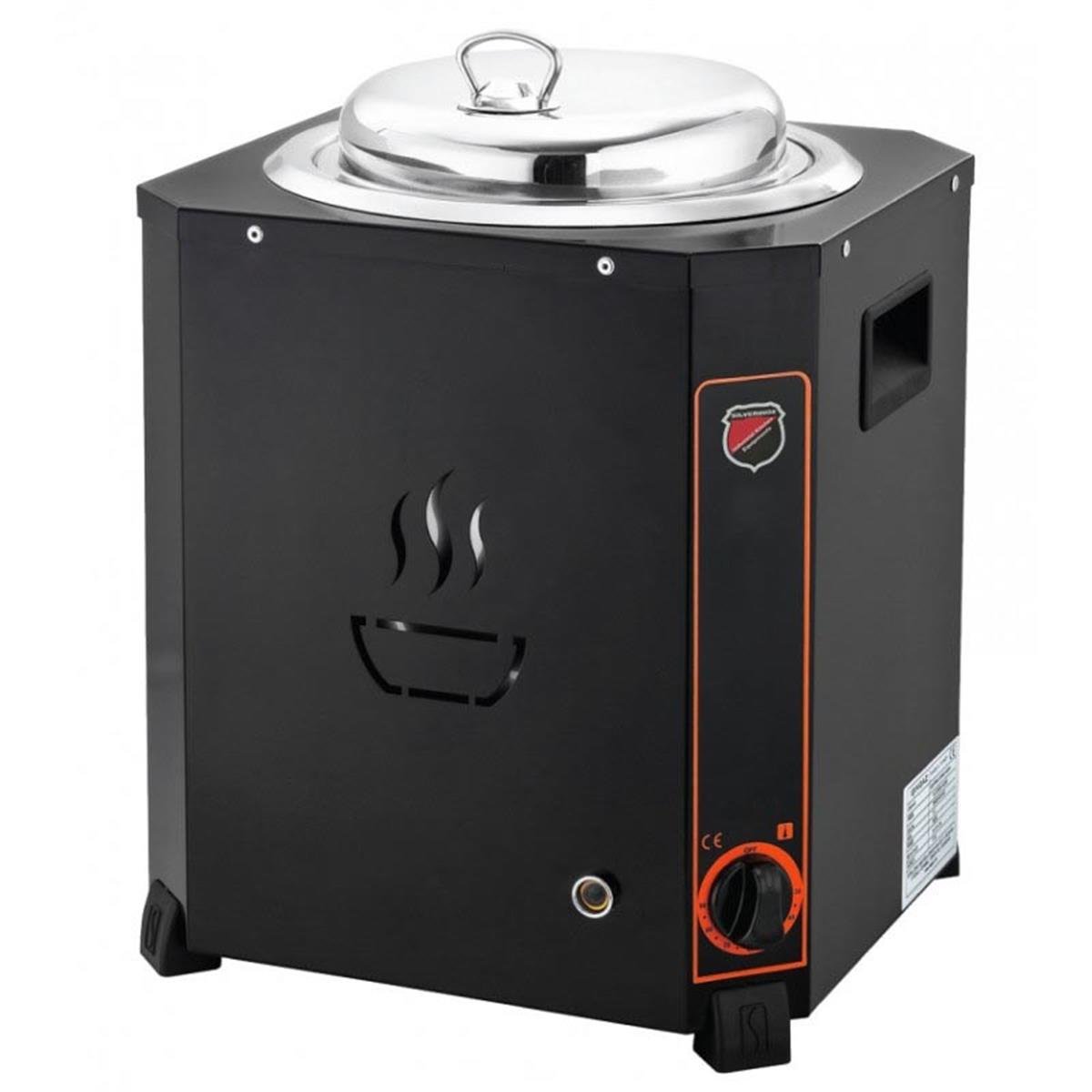 SilverInox C-05 Siyah Jumbo Çorba Kazanı 13 ltSilverInoxIG.C-05