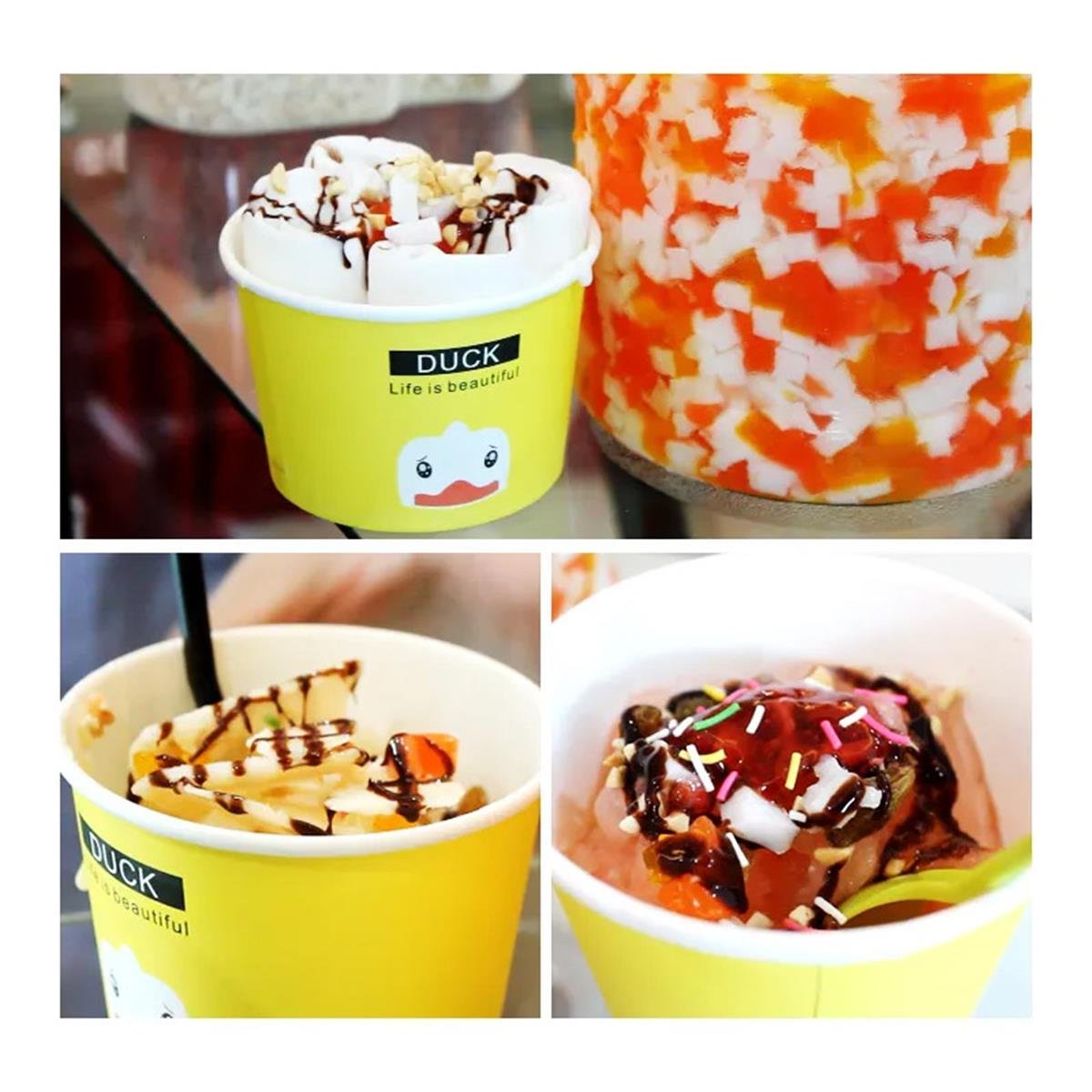 Triomaxx Apollo Tava Roll Dondurma ve Gelato Makinasi