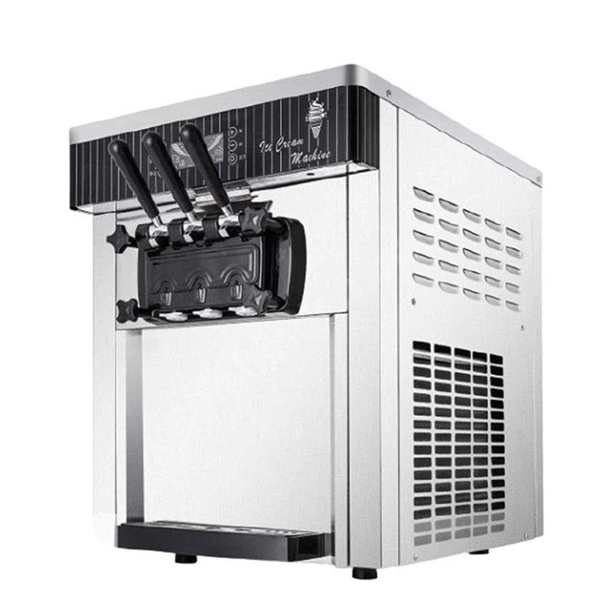 Triomaxx Kora 3 Musluklu Soft Dondurma & Frozen ve Yoğurt Makinası