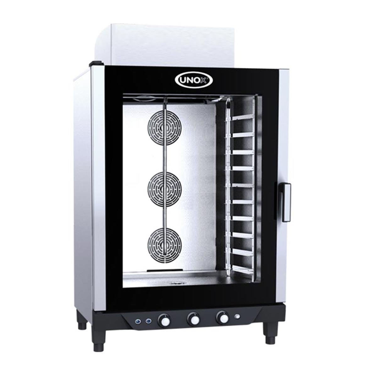 Unox Bakerlux 10 Tepsi Kapasiteli Gazlı Manuel Patiseri Fırın 40x60 cmUnoxATI.XB-813 G