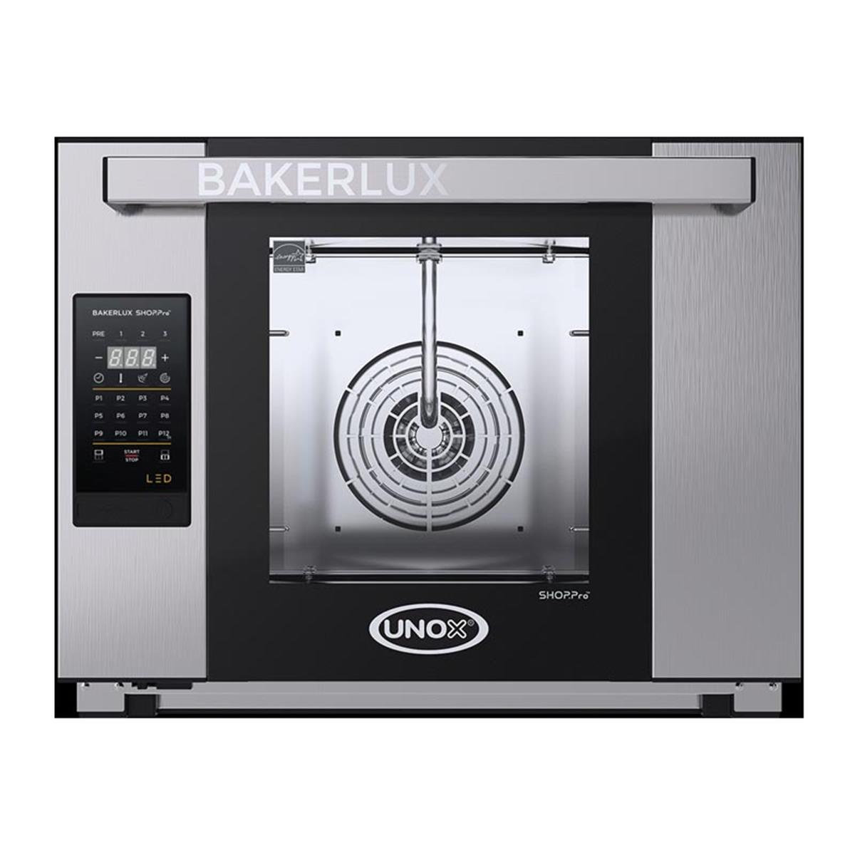 Unox Bakerlux SHOP.Pro LED Arianna 4 Tepsi Kapasiteli Elektrikli Fırın 46x33 cmUnoxATI.XEFT-04HS-ELDV