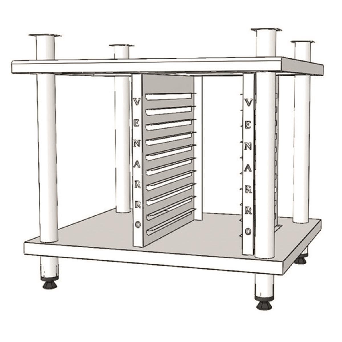 Venarro Balder DEF - K6A 6 lı Konveksiyonlu Fırın Alt StandıVenarroVNR.DEF - K6A