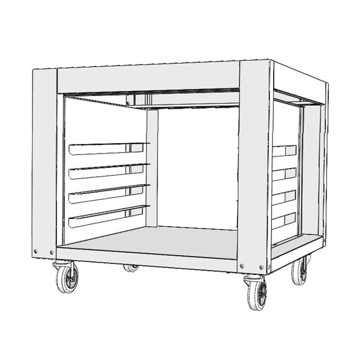 Venarro Caveno DEF - P4A 4 lü Patisserie Fırın Alt StandıVenarroVNR.DEF - P4A