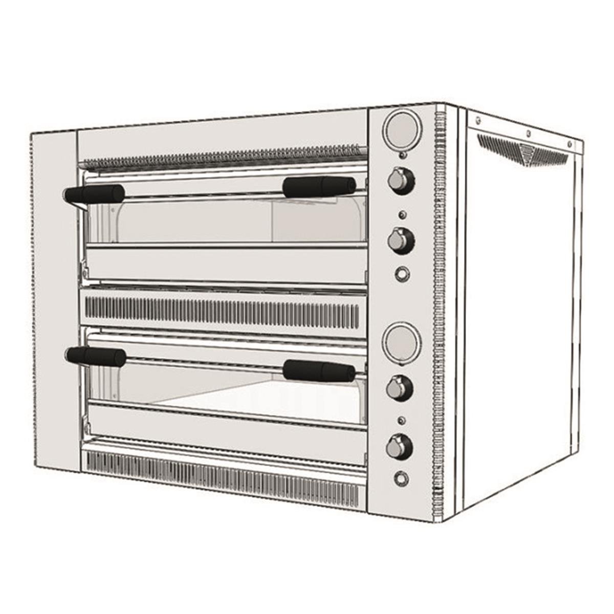 Venarro Frigga DYP - 4+4 Pizza Fırını ElektrikliVenarroVNR.DYP - 4+4