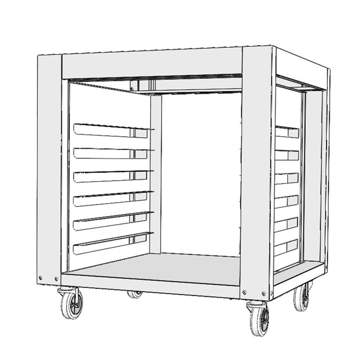 Venarro Fuoco DEF - P4KA 4 lü Patisserie Fırın Alt StandıVenarroVNR.DEF - P4KA