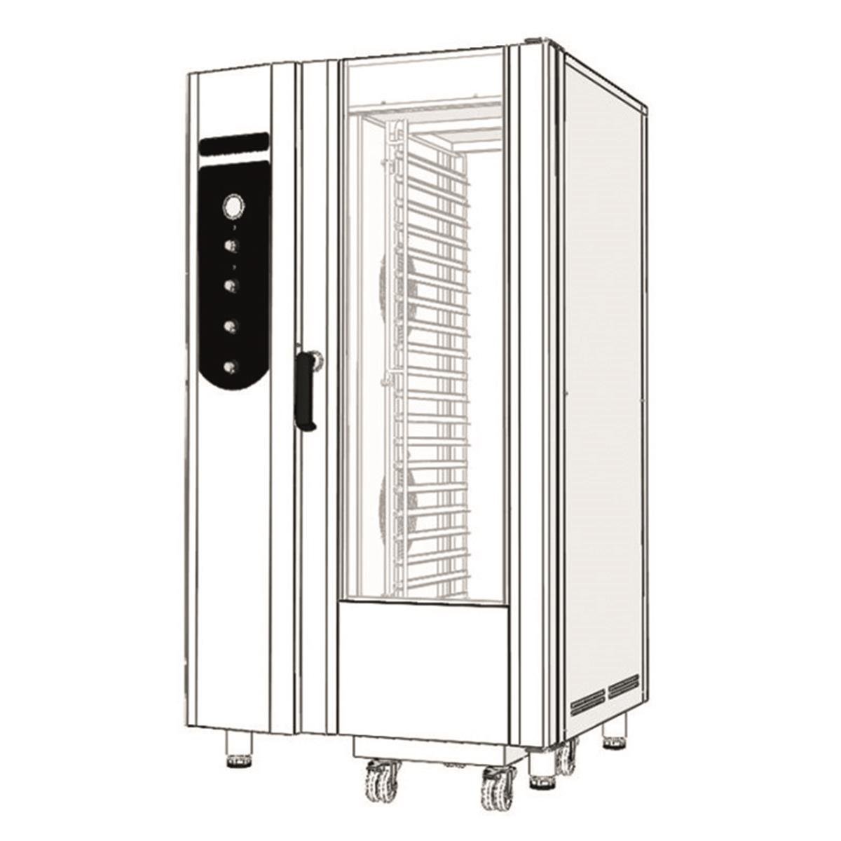 Venarro Roccia DGF - DK20 20 li Dik Tip Konveksiyonlu Fırın Manuel NgVenarroVNR.DGF - DK20