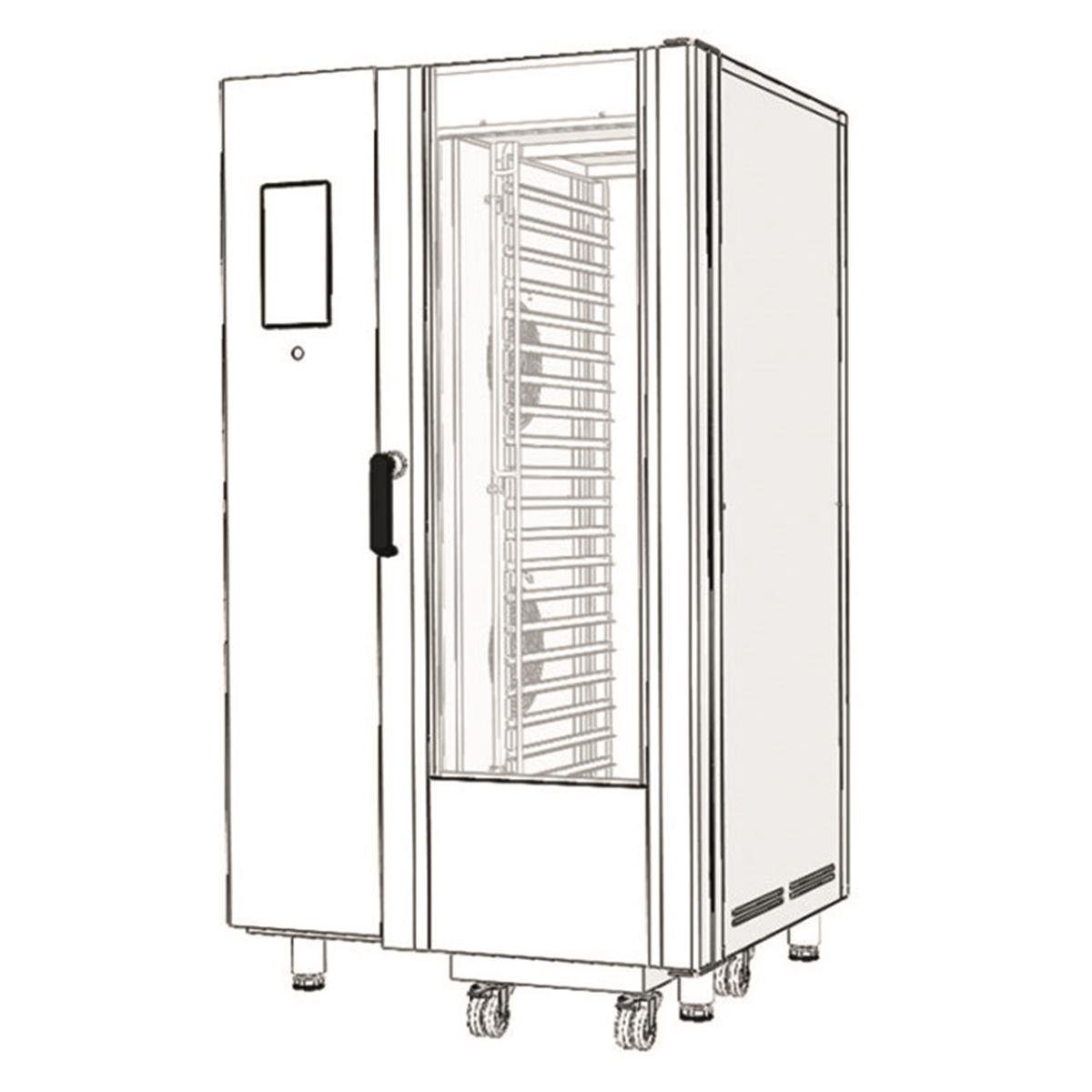 Venarro Roccia DGF - DK20D 20 li Dik Tip Konveksiyonlu Fırın Dokunmatik Ekran NGVenarroVNR.DGF - DK20D