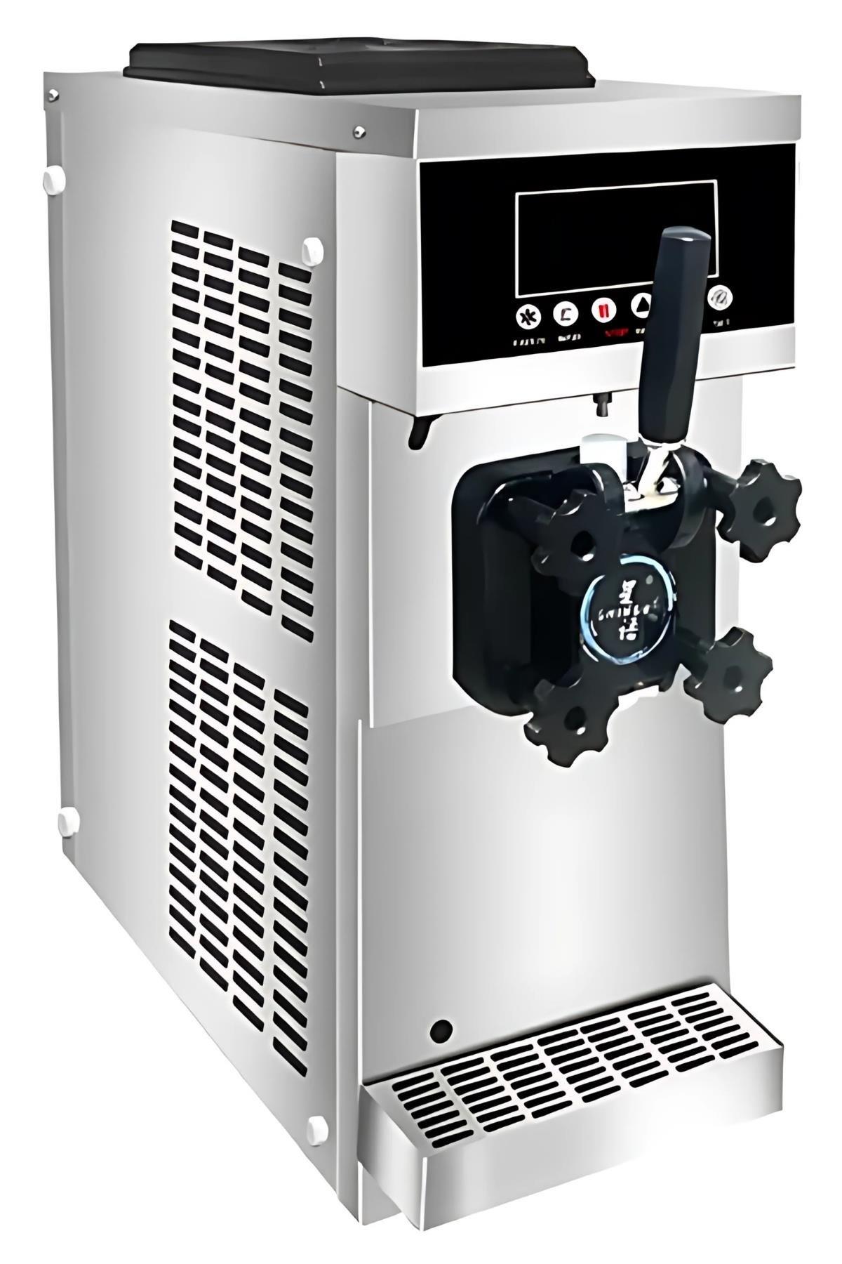 Vosco Pro Silver Soft Dondurma Makinesi Set Üstü Tek KolluVoscoVSC-VXY-ZT960