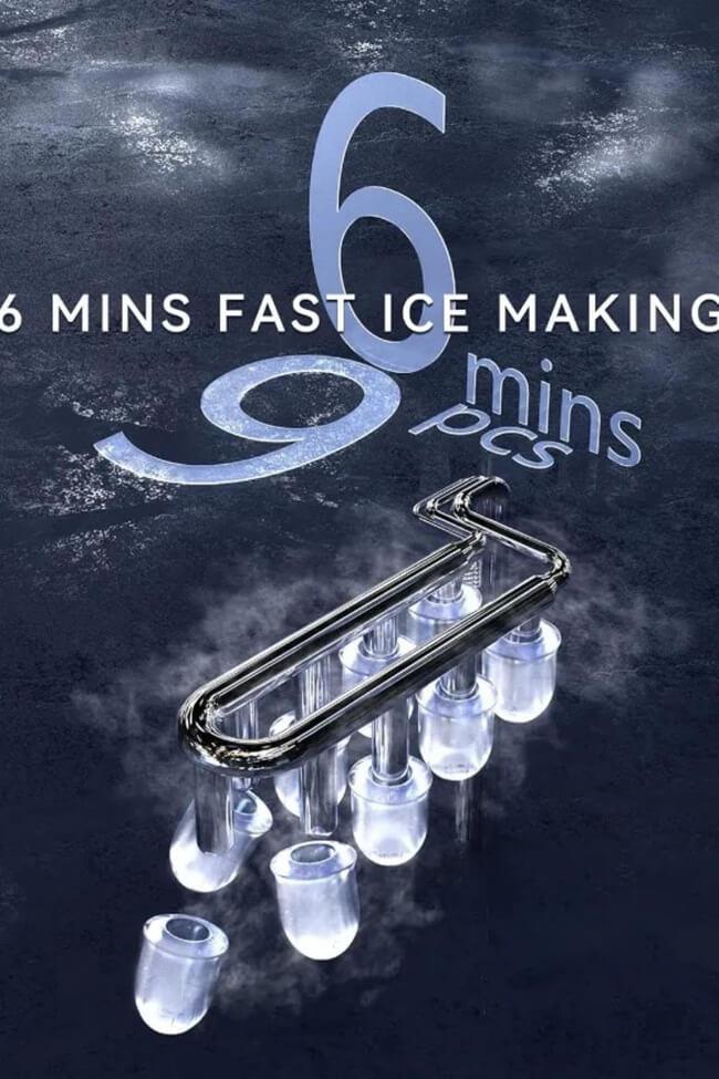 VOSCO VSCB-12E Eco Buz Makinesi SiyahVoscoVSC. VHZB-12HSİYAH