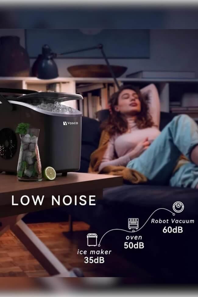 VOSCO VSCB-12E Eco Buz Makinesi SiyahVoscoVSC. VHZB-12HSİYAH