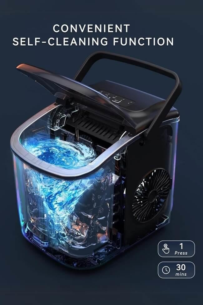 VOSCO VSCB-12E Eco Buz Makinesi SiyahVoscoVSC. VHZB-12HSİYAH