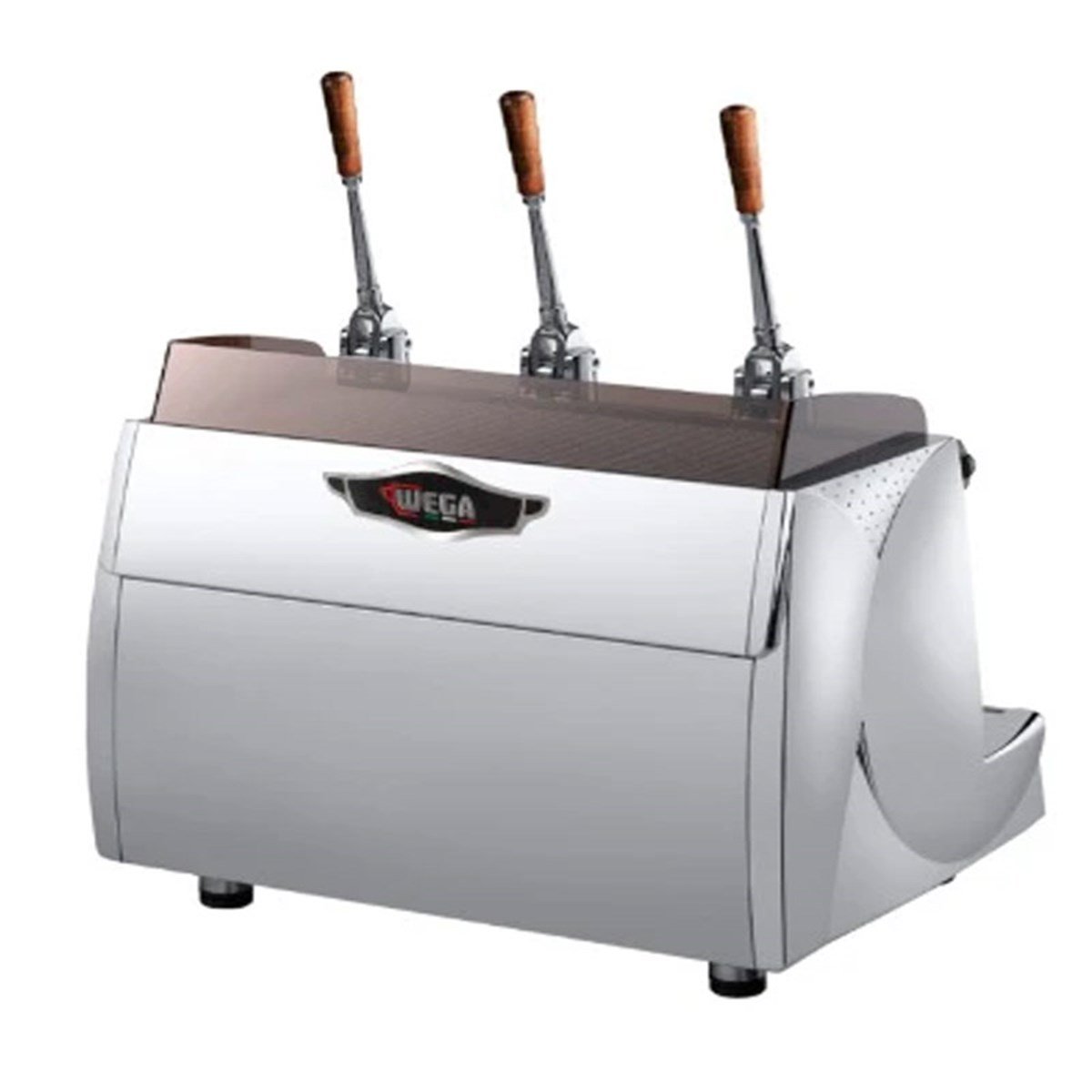 Wega VELA ALE3 Pistonlu Espresso Kahve Makinesi, 3 Grup