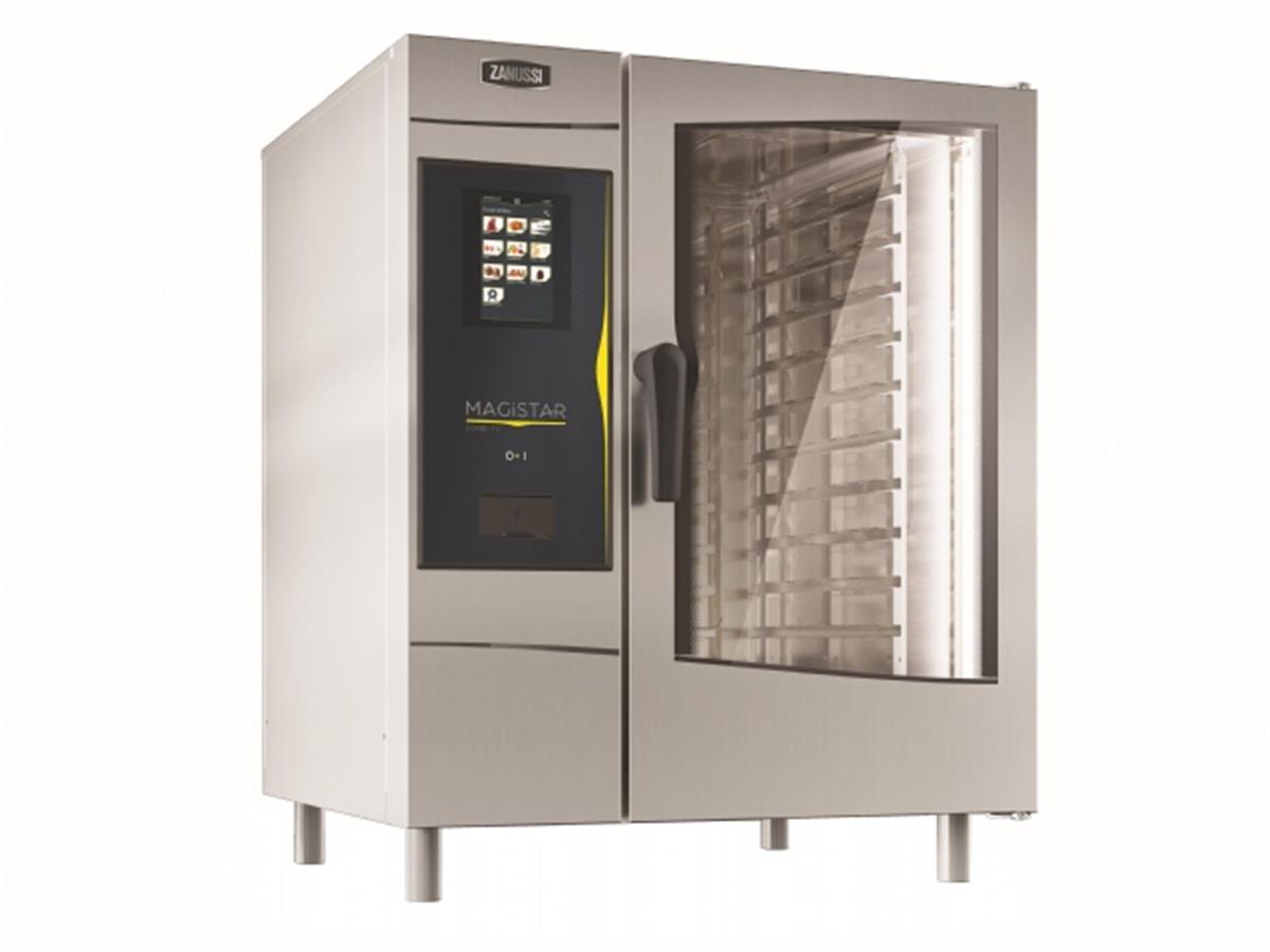 Zanussi 218722 Magistar Elektrikli Boylerli Kombi Fırın 10 Tepsili GN 1/1 Dokunmaktik EkranlıZanussiATI.218722-ELEKTRİK