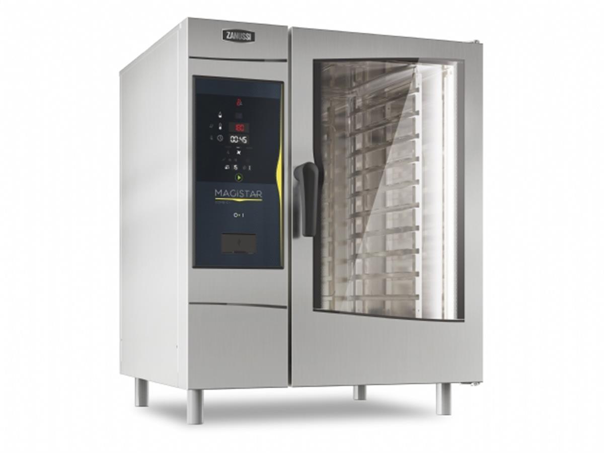 Zanussi 218982 Magistar Doğal Gazlı Kombi Fırın 10 Tepsili GN 1/1 Dijital EkranlıZanussiATI.218982-NG