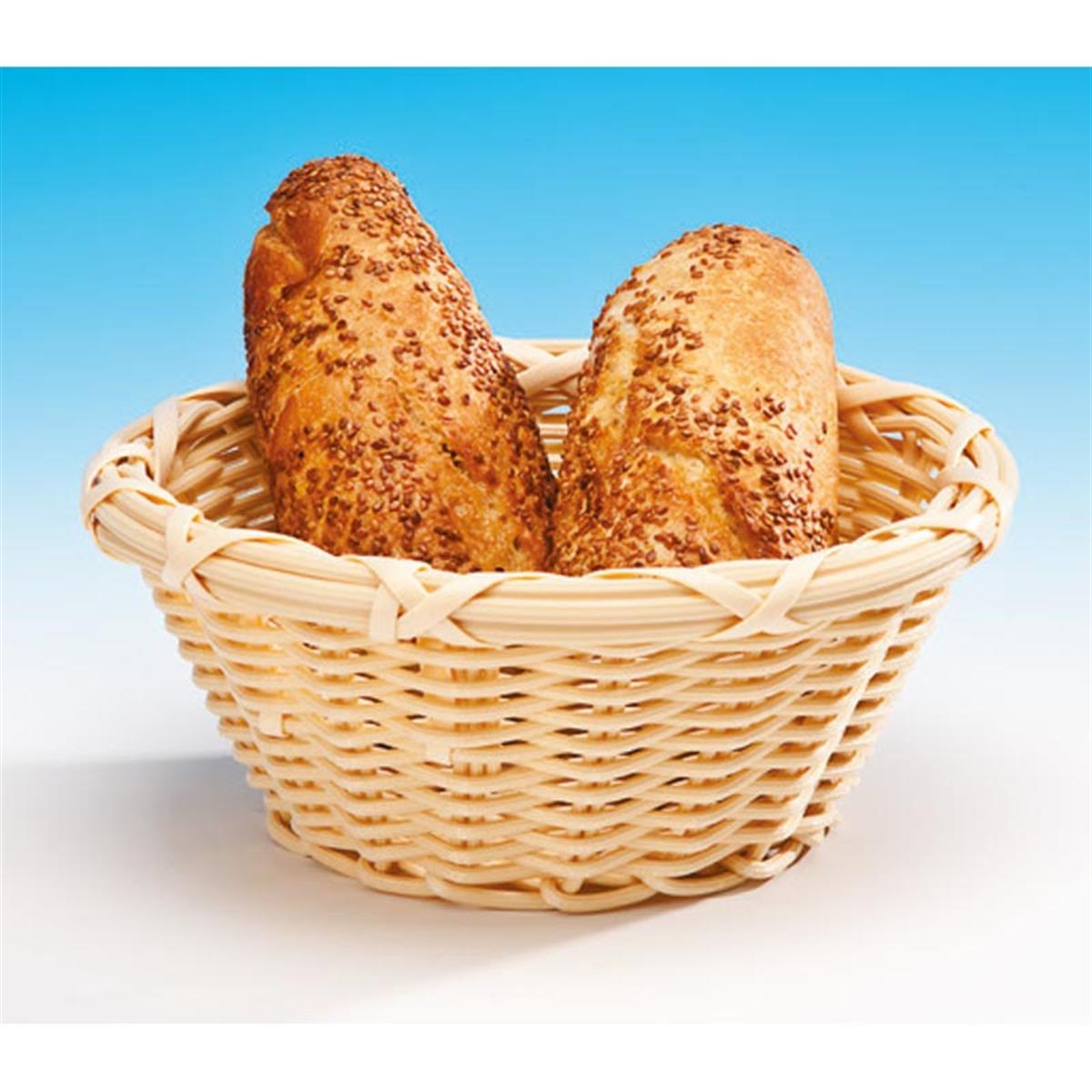 Zicco B-Ro-2163-01 Küçük Yuvarlak Plastik Sepet(Açık) 20 Cm H 9 CmZiccoAKN.B-RO-2163-01