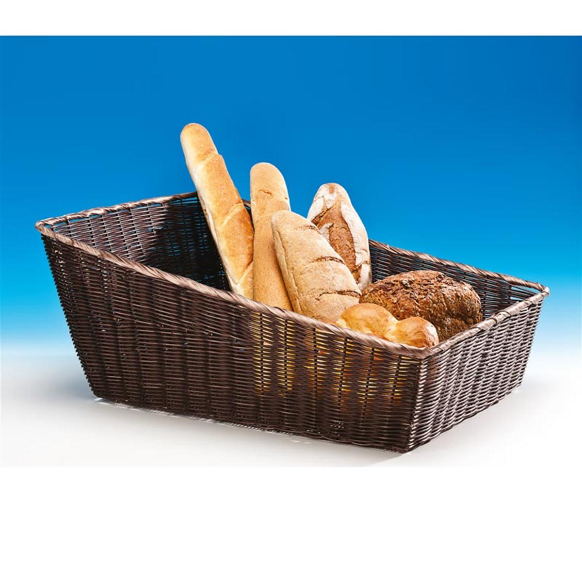 Zicco Jq 8021 Dikdörtgen Eğimli Büyük Plastik Sepet 61x46x25x14 CmZiccoAKN.JQ 8021-KR
