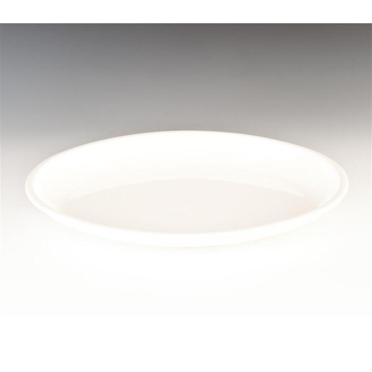 Zicco K-883 Oval Melamin Teşhir 55x39x6 Cm BeyazZiccoAKN.K-883-BYZ