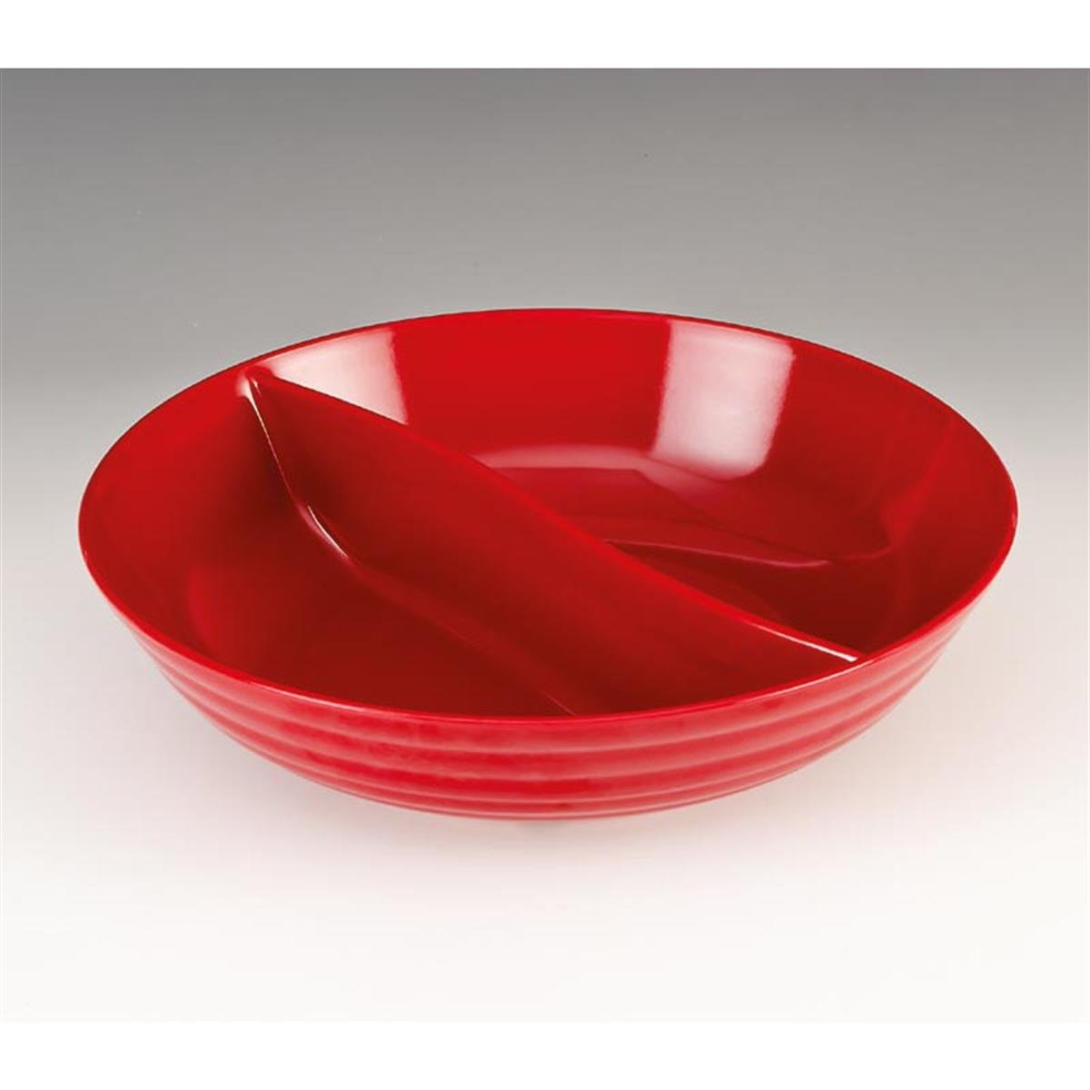 Zicco K-993-B Yuvarlak Bölmeli Melamin 33,5x9 Cm KırmızıZiccoAKN.K-993-B