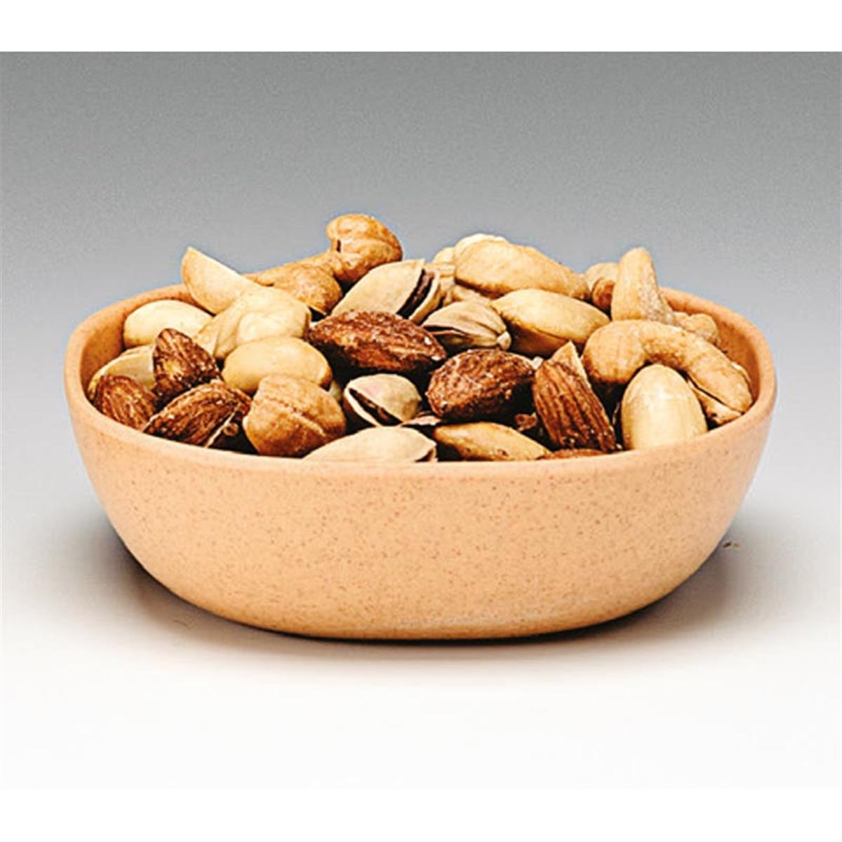 Zicco Sw 18040 Renkli Yuvarlak Bambu Çerezlik Turuncu 9,5x9,5 CmZiccoAKN.SW 18040-TRNC