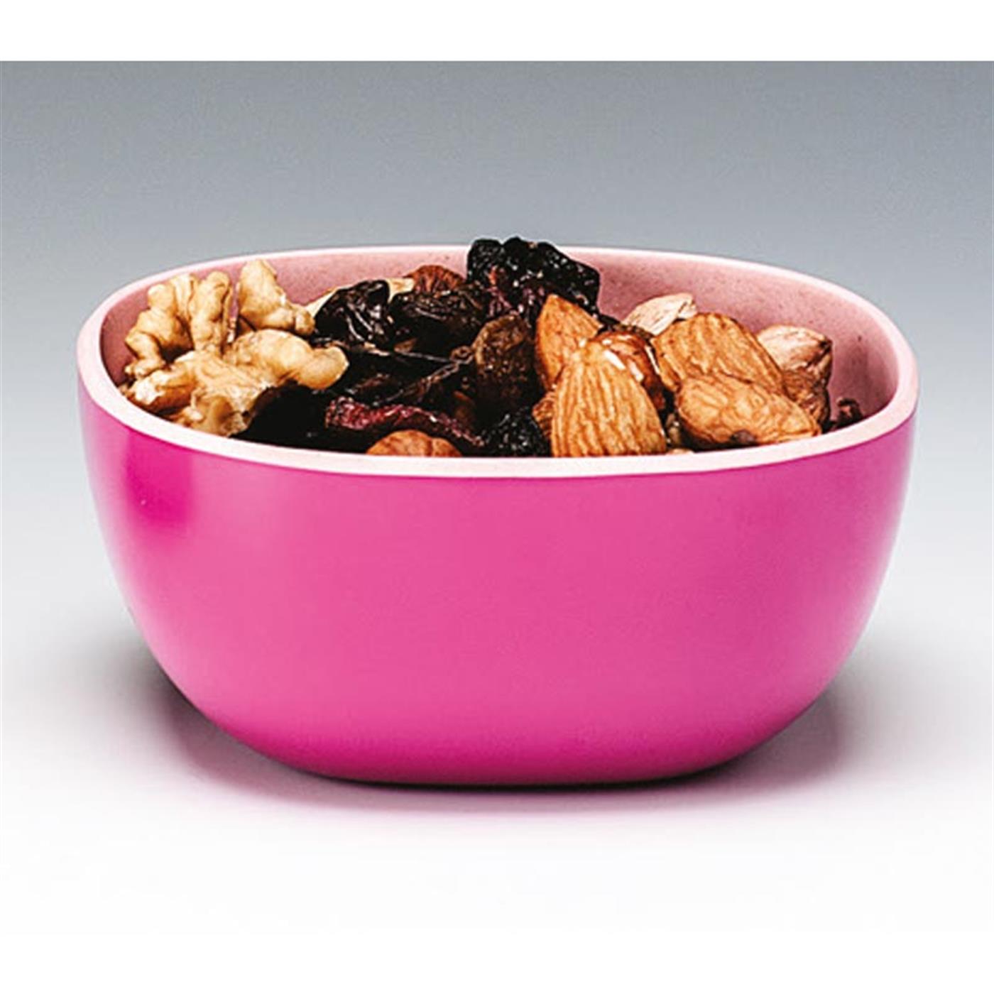 Zicco Whr 2057 Renkli Oval Bambu Çerezlik Pembe 9,5X9,5 CmZiccoAKN.WHR 2057-P