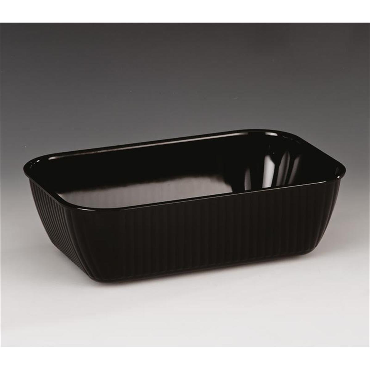 Zicco Zcp 400 Polikarbonat Teşhir Kase Siyah 18x27x8 CmZiccoAKN.ZCP 400-S