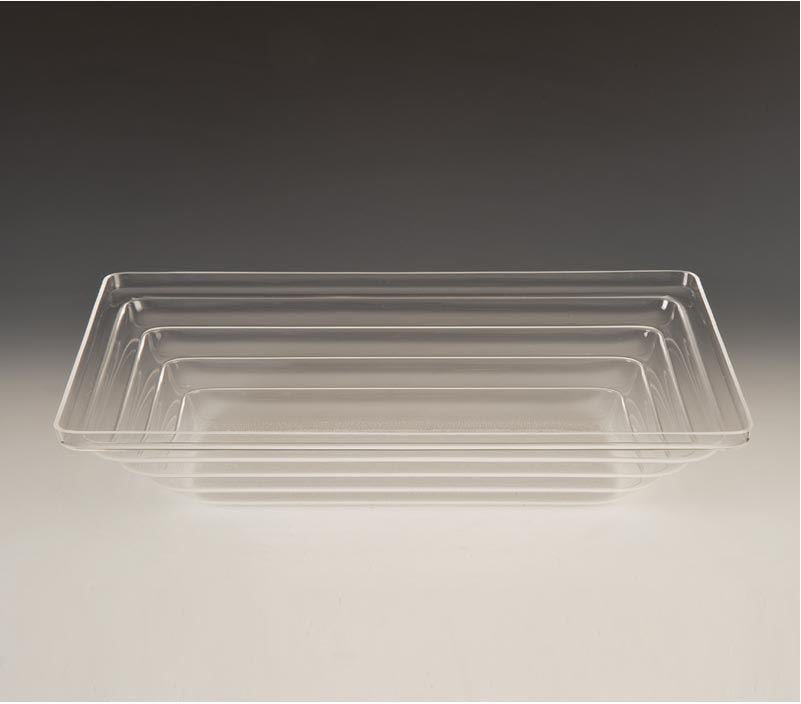 Zicco Zcp 426 Dikdörtgen Yivli Teşhir-Siyah Şeffaf 43,5X28,5 Cm ZiccoAKN.ZCP 426