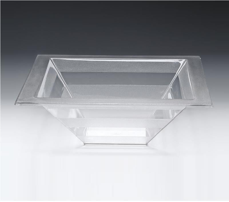 Zicco Zcp 471 Derin Polycarbonat Teşhir Kase/Kare 44,5*44,5*H 15,5 CmZiccoAKN.ZCP 471