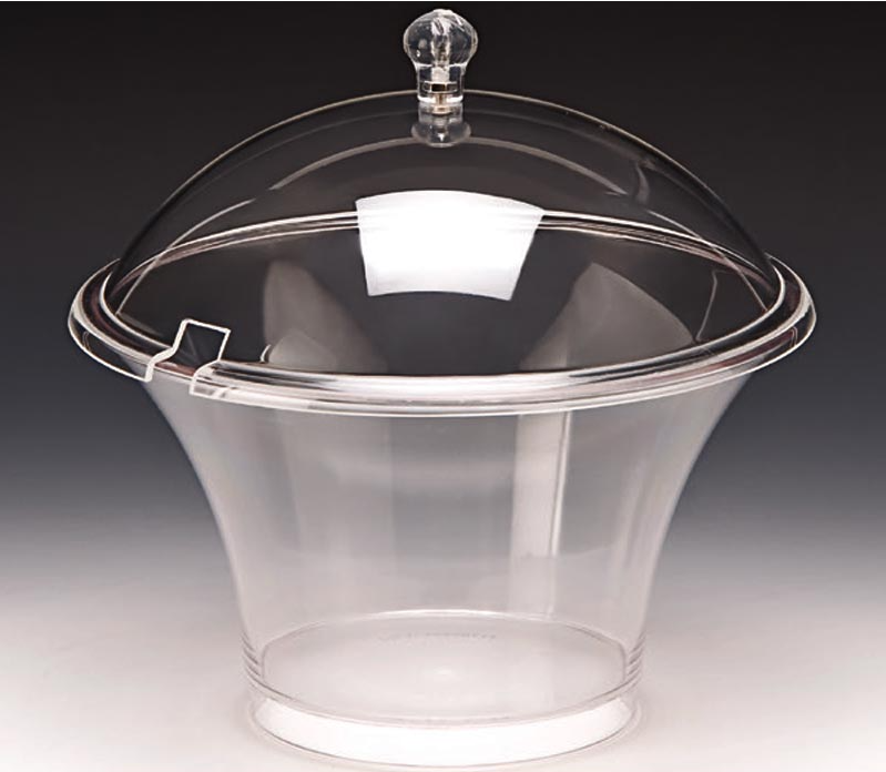 Zicco Zcp 594 Kapaklı Polycarbonat Sosluk Reçellik 23X23 Cm ZiccoAKN.ZCP 594