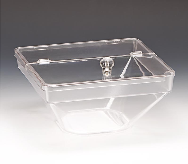 Zicco Zcp 611 22 Cm Kapaklı Polycarbonat Kase 22X22Xh 11 Cm ZiccoAKN.ZCP 611