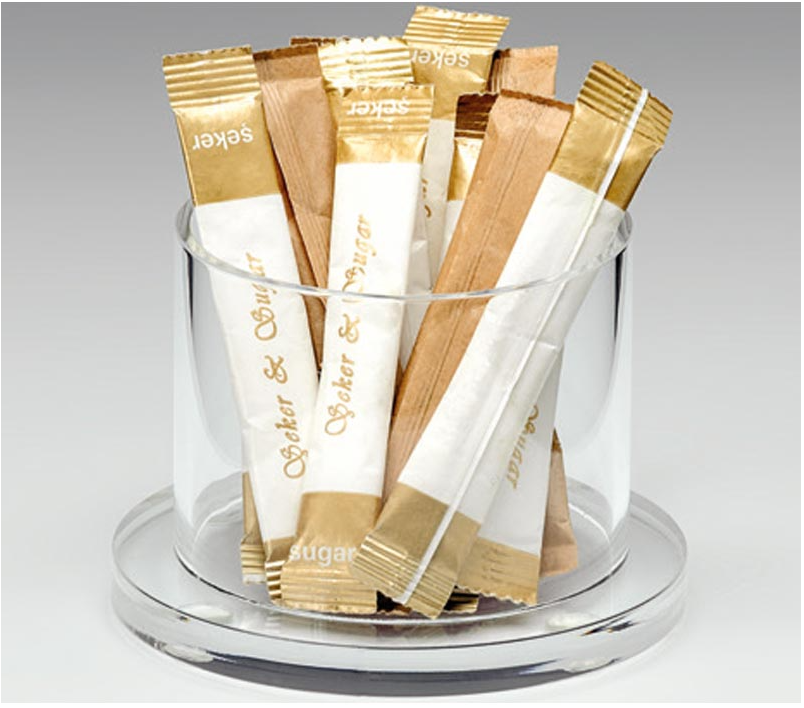 Zicco Zcp 671 Akrilik Şekerlik -Yuvarlak-Büyük 10Xh 7 Cm-R-8 CmZiccoAKN.ZCP 671