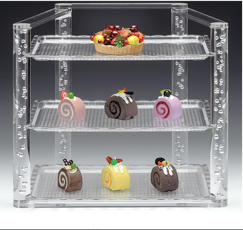 Zicco Zcp 674 Polycarbonat Tepsili Teşhir Stand 49X31Xh 42 Cm ZiccoAKN.ZCP 674