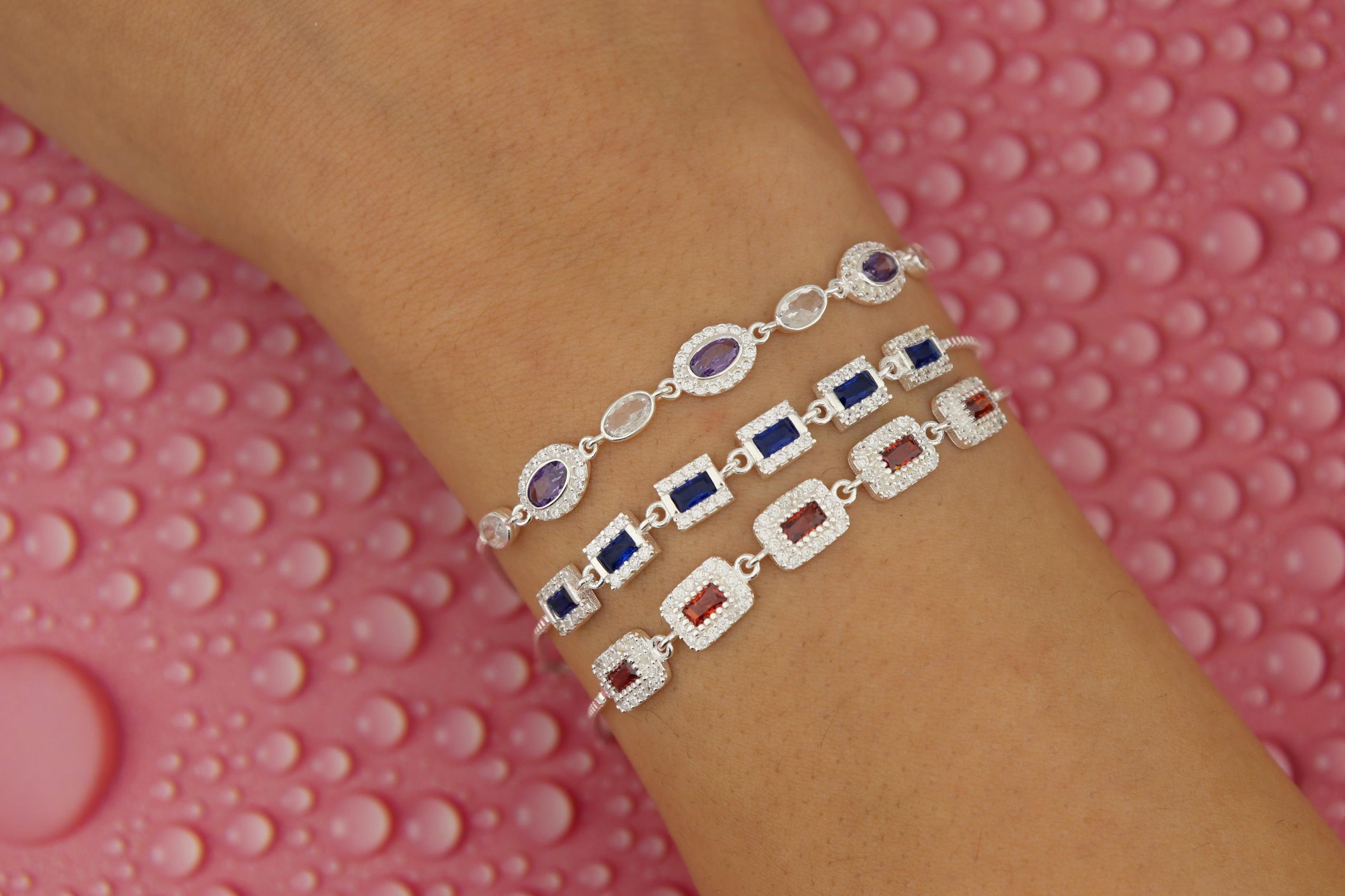 925 Ayar Gümüş Asansörlü Bileklik