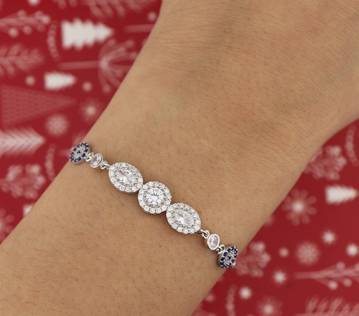 925 Ayar Gümüş Asansörlü Bileklik