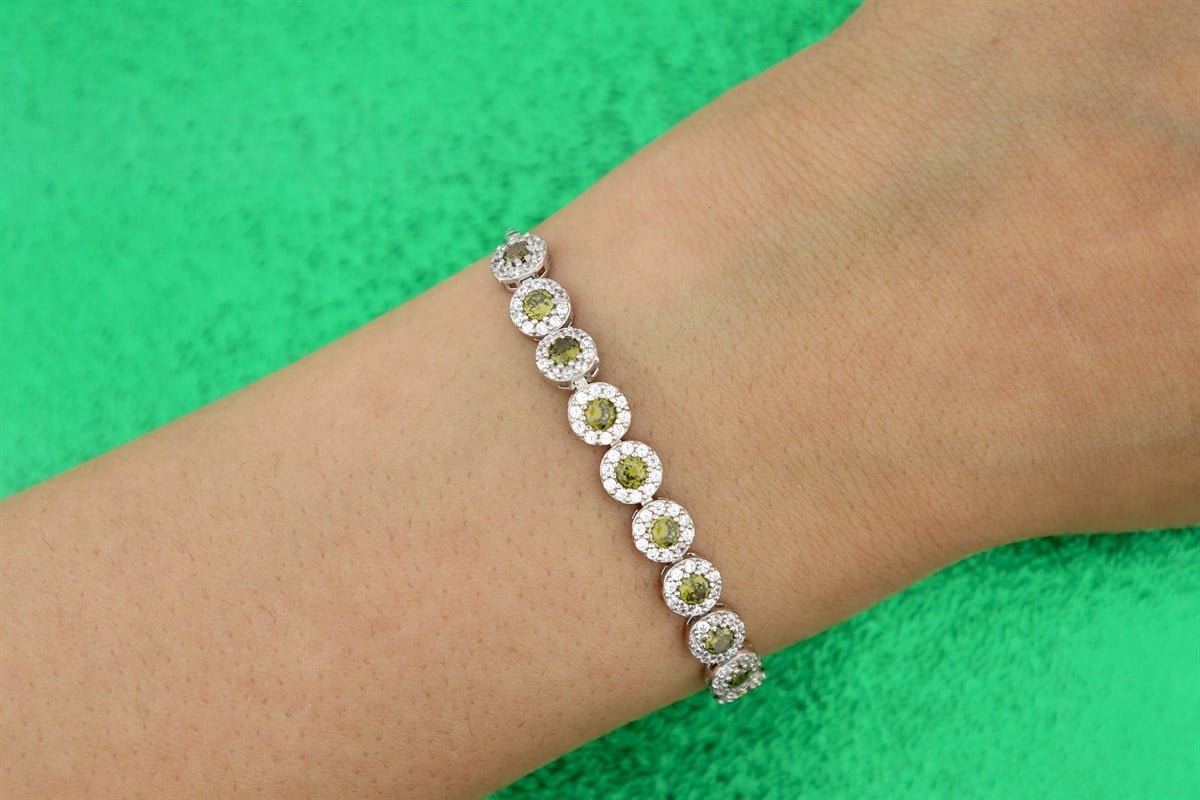 925 Ayar Gümüş Asansörlü Bileklik