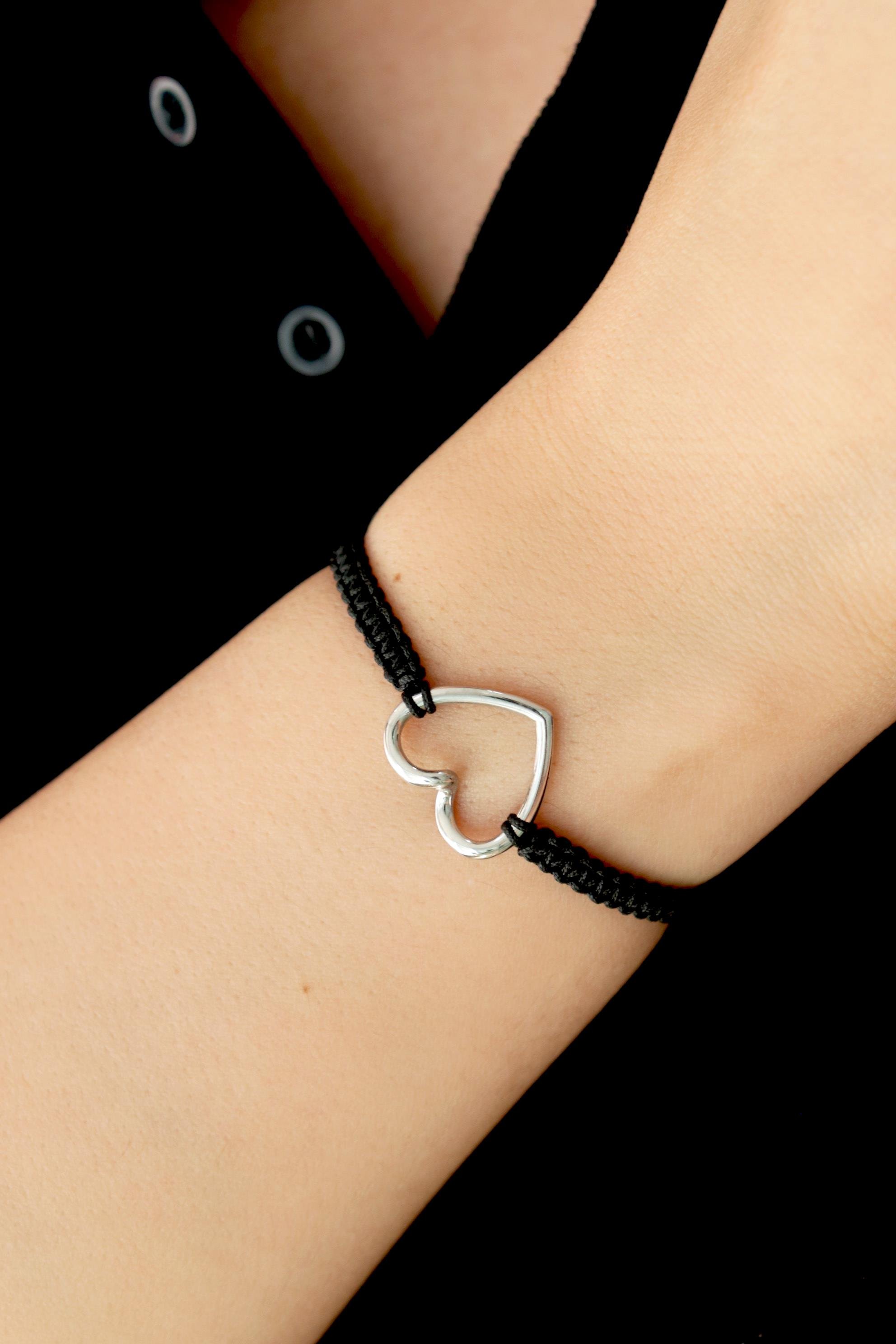 925 Ayar Gümüş Aşk Düğümü Bileklik