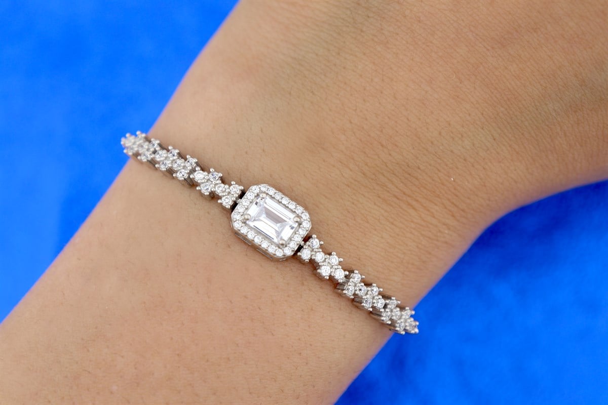 925 Ayar Gümüş Baget Bileklik