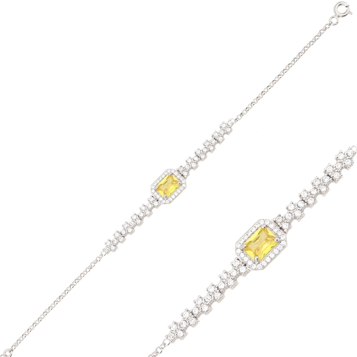 925 Ayar Gümüş Baget Bileklik