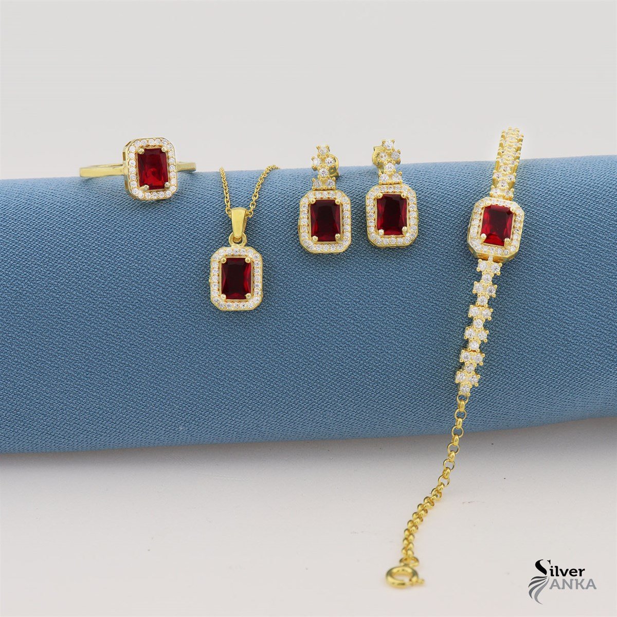 925 Ayar Gümüş Baget Set