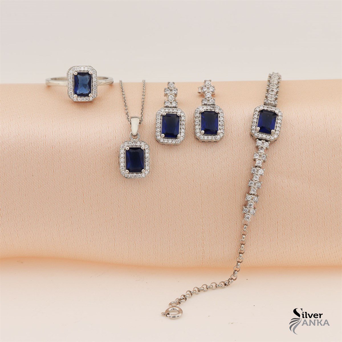 925 Ayar Gümüş Baget Set