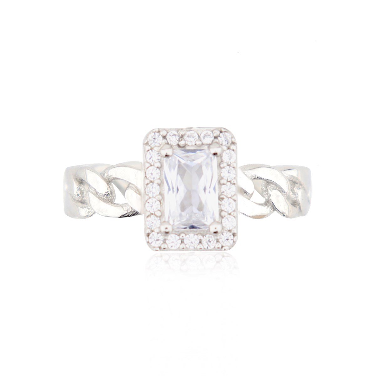 925 Ayar Gümüş Baget Takı Seti Zincir Detay