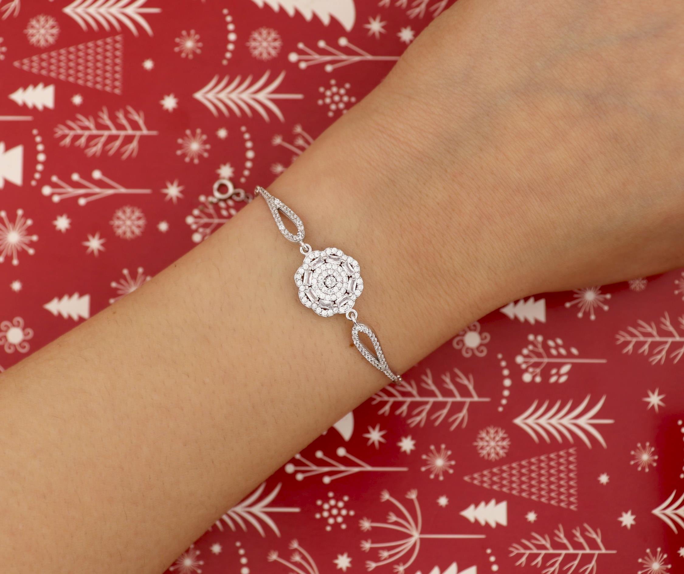 925 Ayar Gümüş Çiçek Takı Seti