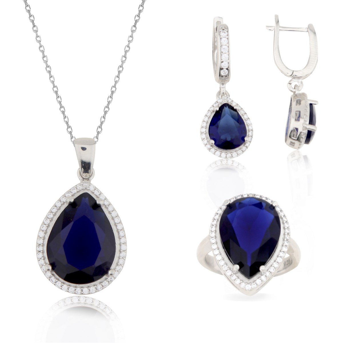 925 Ayar Gümüş Hürrem Takı Seti