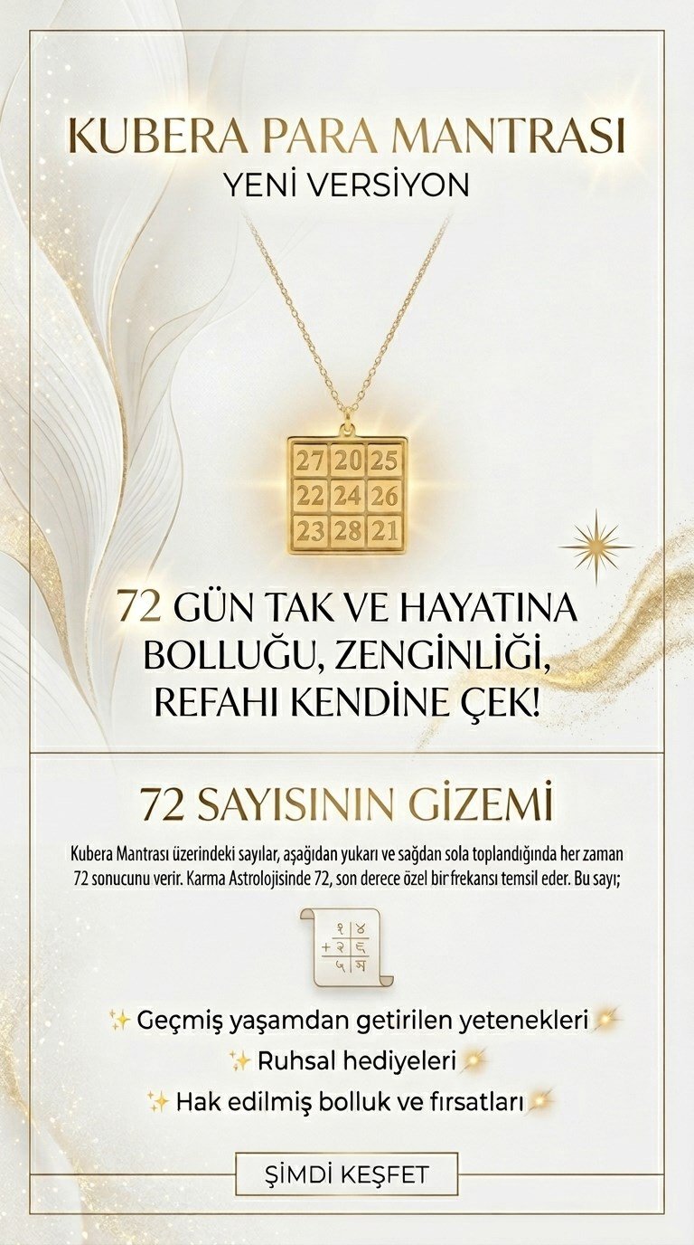 925 Ayar Gümüş Kubera Para Mantra Kolyesi -Manifest kolye