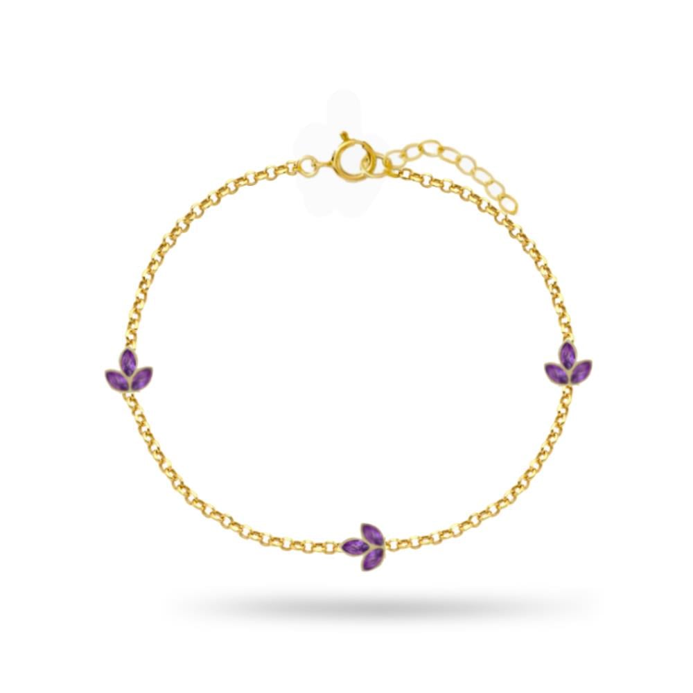 925 Ayar Gümüş Lotus Bileklik