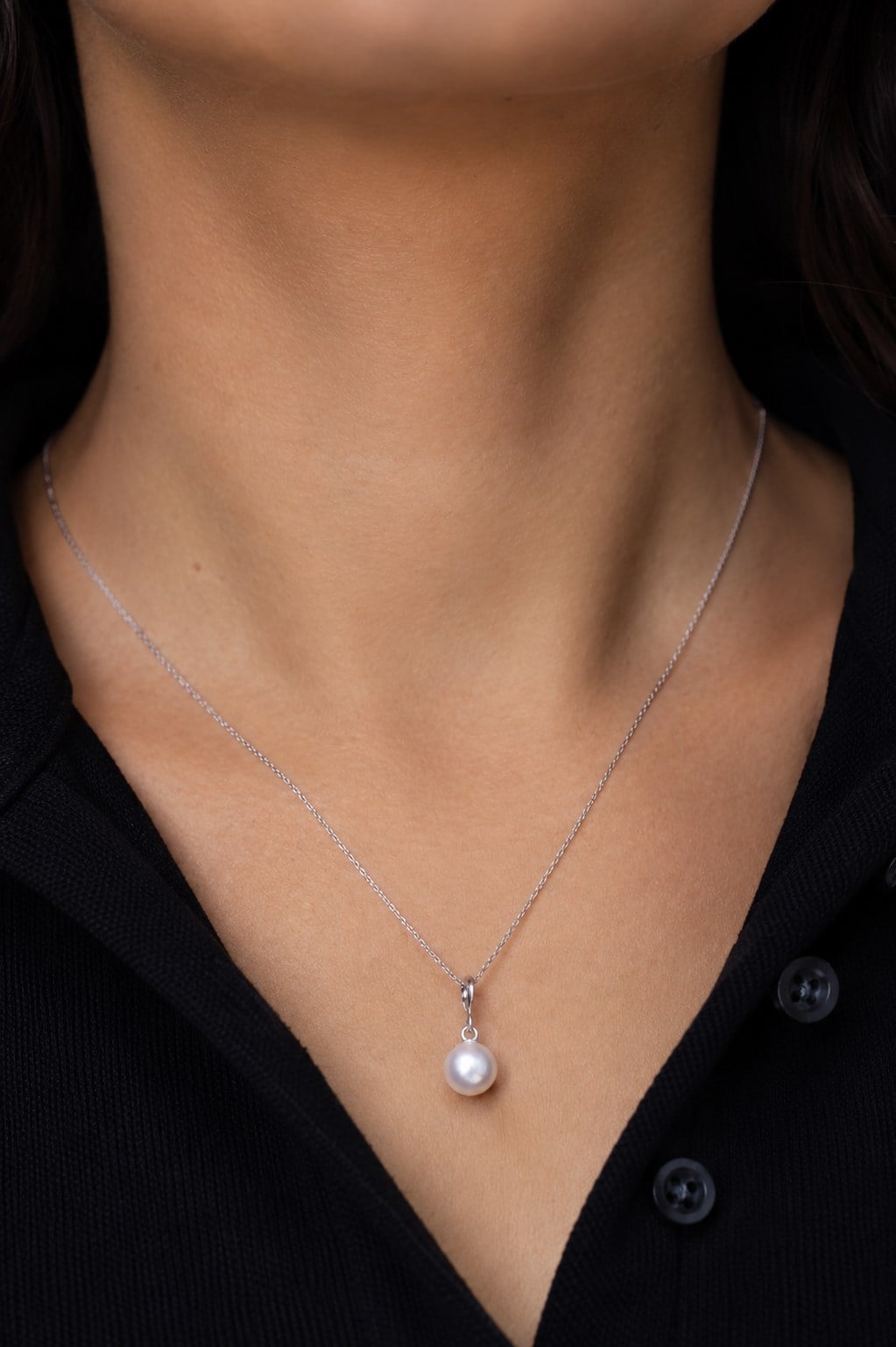 925 Ayar Gümüş Mayorka İnci Charm